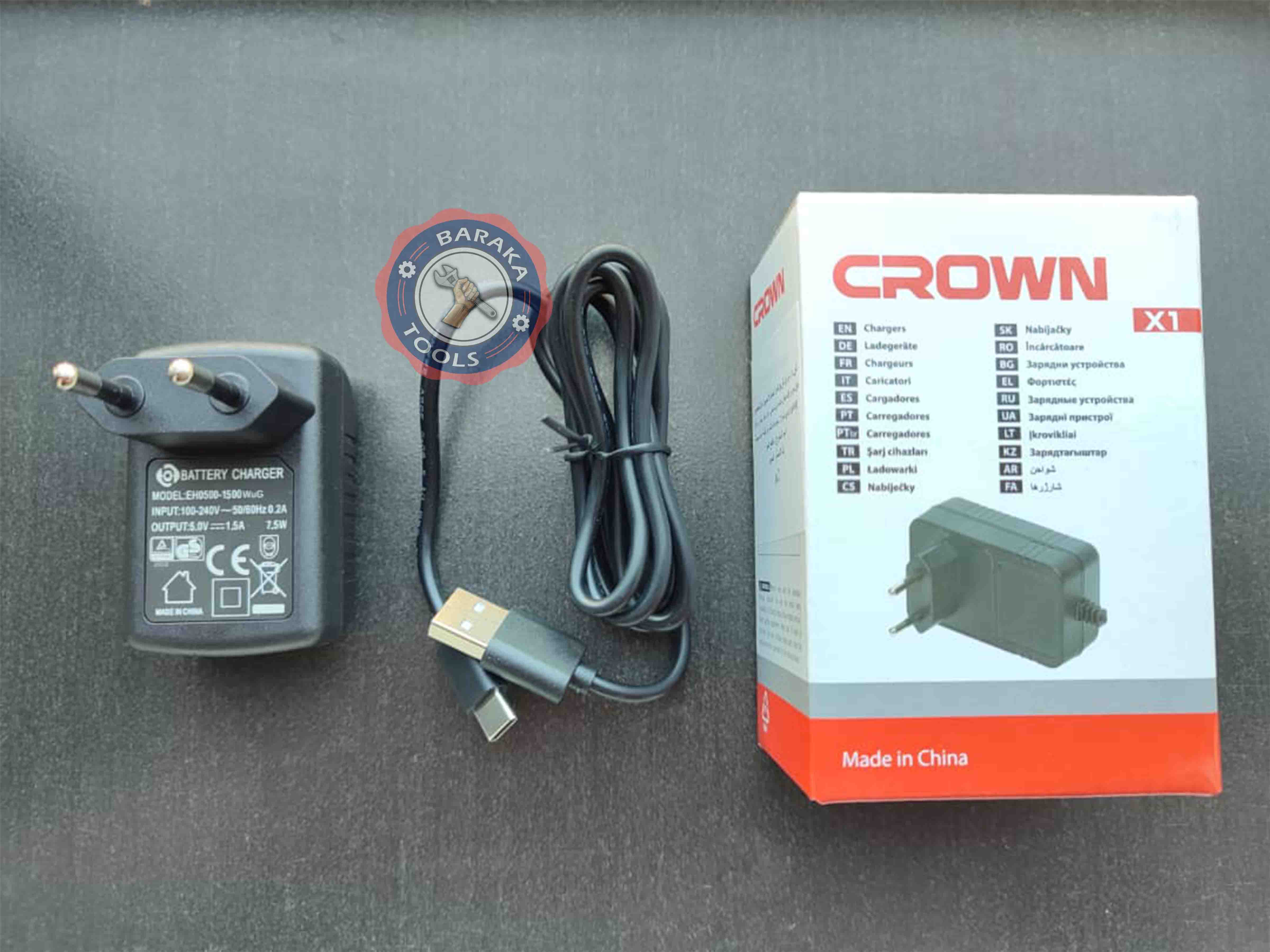 Chargeur Niveau Laser Crown 16 Lignes 4D CT44091-R